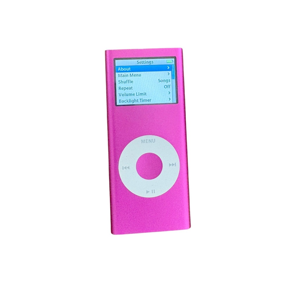 Apple iPod Nano 2nd Gen 4GB Pink A1199 Excellent Y2K Retro Tech Music Player 90s - Picture 13 of 13
